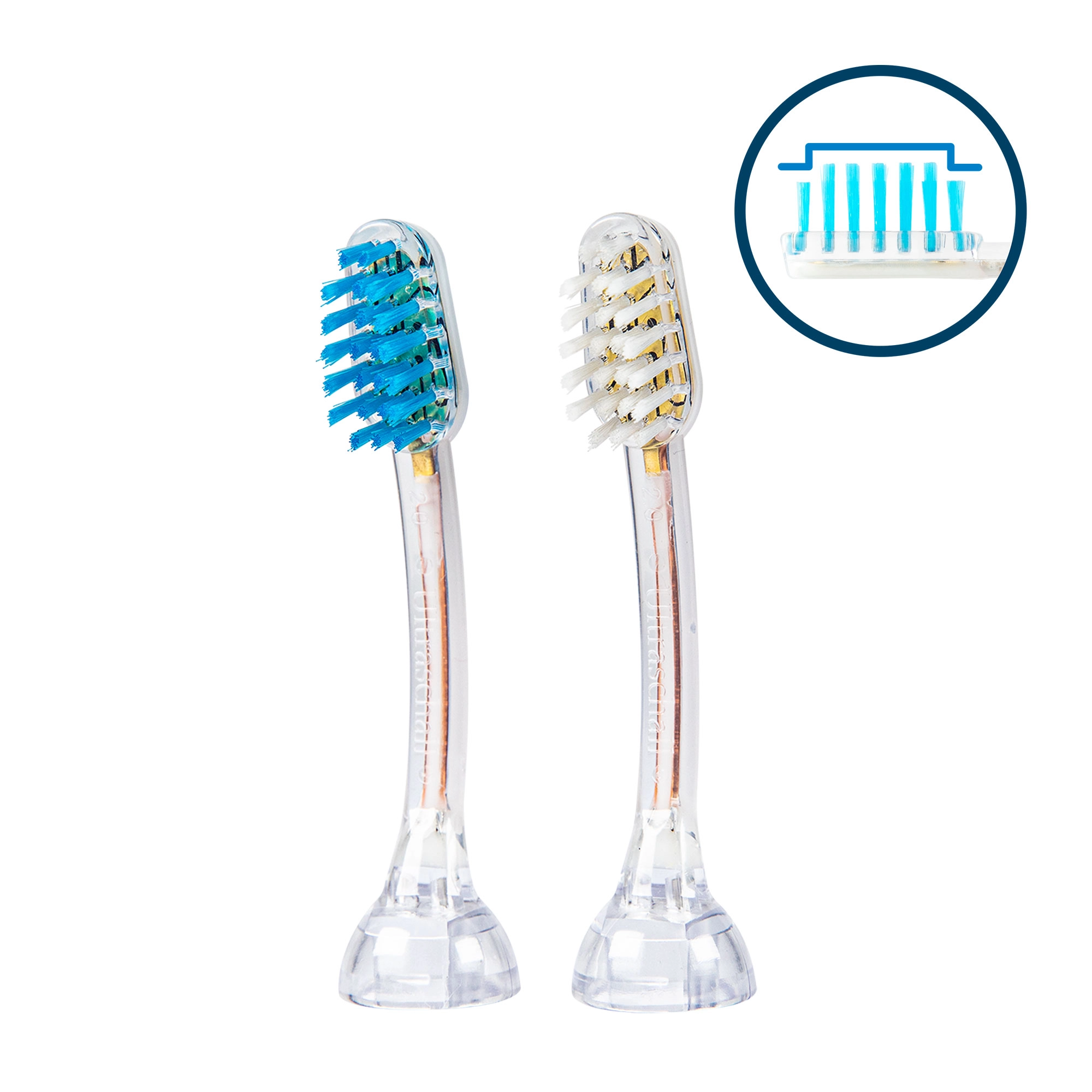 SB2 Brosses à dents adaptables Metallic & Go